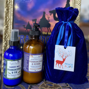 Frankincense Royal Velvet Gift Bag